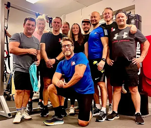 gruppbild idrottsmottagningen i sandviken